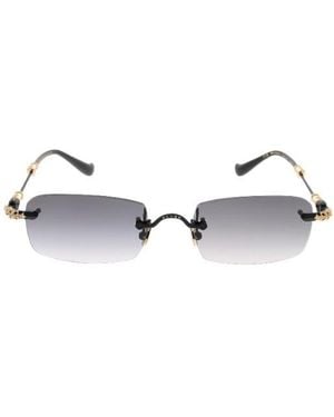 Chrome Hearts Logo Sunglasses - White