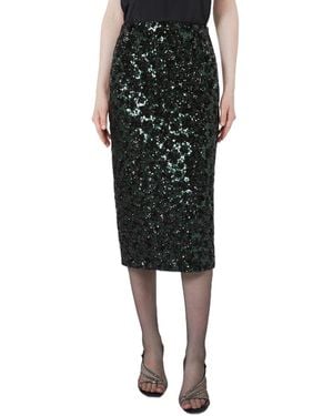 Max Mara Back-Slit Skirt - Black