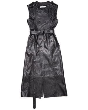 Acne Studios Sleeveless Double-Breasted Coat - Grey