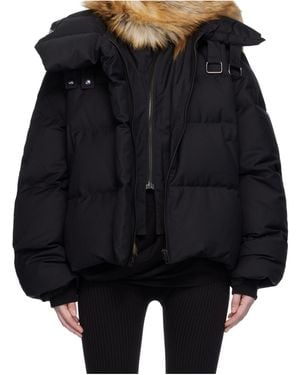 OTTOLINGER Long-Sleeved Down Jacket - Black