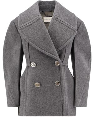 Givenchy Double-Breasted Jacket - Gray