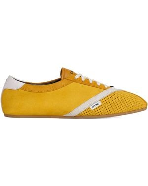 Celine The Flat Sneaker - Yellow