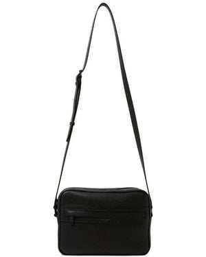 Saint Laurent Camp Camera Bag - White