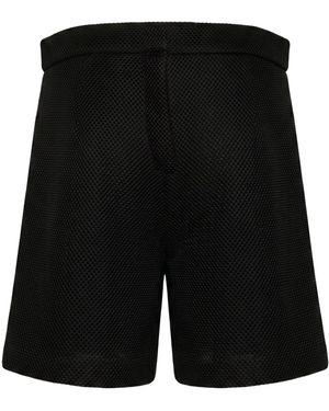 Max Mara Solid Color Shorts - Black