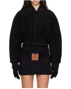 Jean Paul Gaultier Long-Sleeve Zip-Up Jacket - Black
