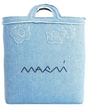 Marni Denim Tote Bag - Blue