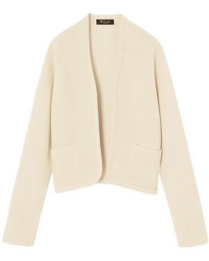 Loro Piana Touch Royal Lightness Cardigan - Natural