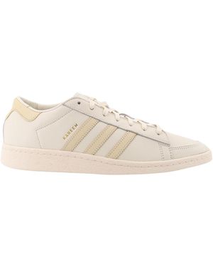 ADIDAS X WILLY CHAVARRIA Round Toe Lace-Up Trainers - Natural