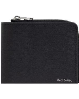 Paul Smith Contrast Interior Billfold Wallet - Black