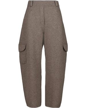 Lisa Yang Azaria Cargo Pocket Pants - Gray