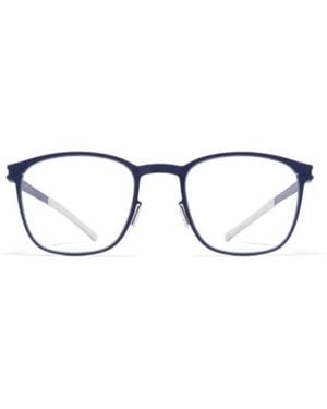 Mykita Geometric Frame Flat Mirror - Metallic