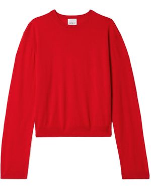 Leset James Wool Jumper - Red