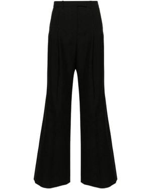 Givenchy High-Waist Palazzo Trousers - Black