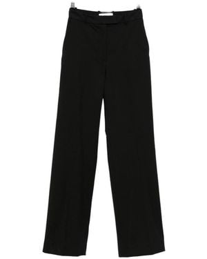 Frankie Shop Belt Loop Casual Pants - Black