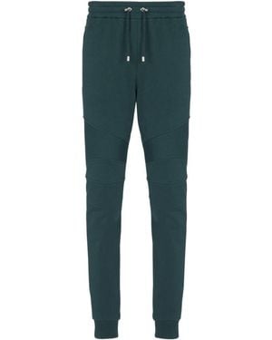 Balmain Drawstring Jogging Pants - Green