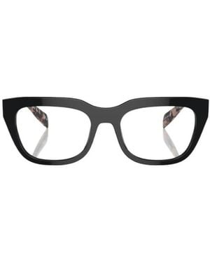 Prada Eyewear Square Frame Glasses - White