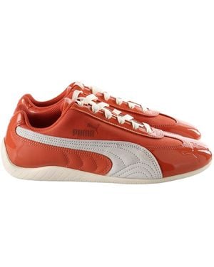 PUMA Lace-Up Casual Shoes - Red