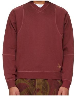 Vivienne Westwood Crew Neck Sweatshirt - Red
