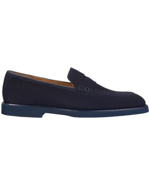 Doucal's Suede Loafer - Blue