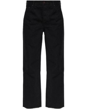 Anine Bing Rawhem Straightleg Jeans - Black