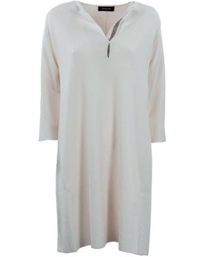 Fabiana Filippi Long-Sleeved Dress - Grey