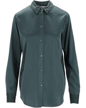 forte_forte Long-Sleeved Shirt - Blue