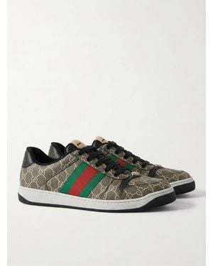 Gucci Screener Low-Top Trainers - Green