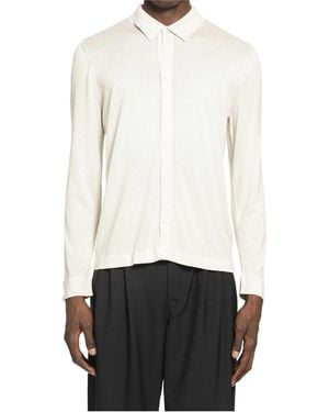 Lardini Silk Shirt - White