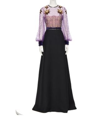 Valentino Long Sleeve Dress - Black