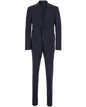 Tom Ford Single-Breasted Suit - Blue