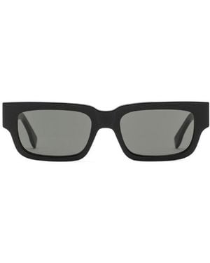Retrosuperfuture Rectangular Frame Sunglasses - White