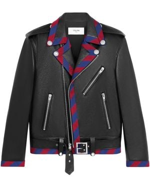 Celine Braided Biker - Blue