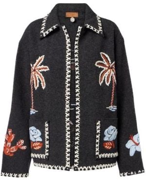 Alanui Remember Me Virgin Wool Jacket - Black