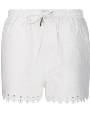 Isabel Marant Isabel Marant Étoile Drawstring Shorts - White
