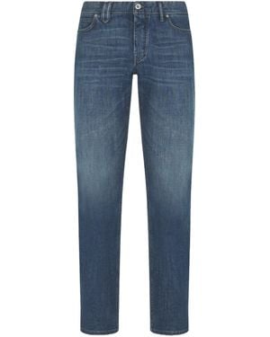 Brioni Denim Pants With Belt Loops - Blue