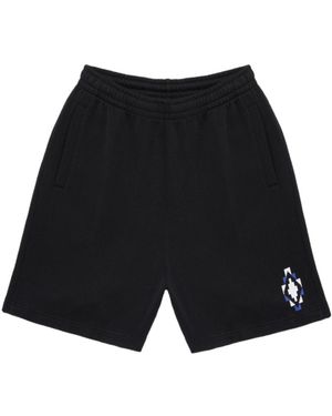 Marcelo Burlon County Of Milan Logo Printed Shorts - Black