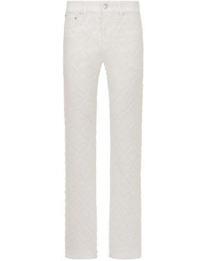 Dior Cd Diamond Regular Jeans - White