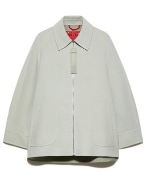 MAX&Co. Double-Woven Wool Jacket - Grey