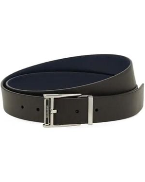 Ferragamo Reversible And Adjustable Belt - Black