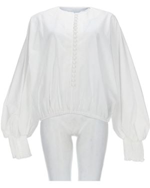 Balmain Long Sleeve Shirt - White