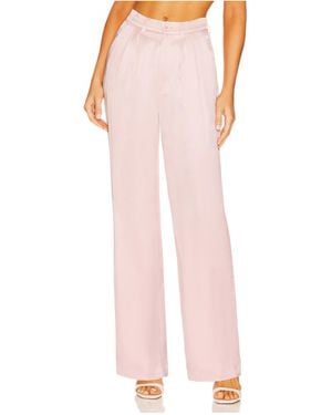 Anine Bing Belt-Loop Casual Trousers - Pink