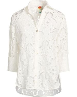 FARM Rio Solid-Color Shirt - White