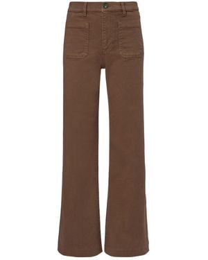 FRAME Wide-Leg Jeans - Brown