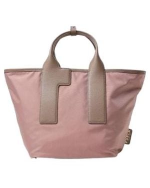 Furla Piuma M Top Handle Bag - Pink