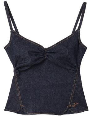 Jacquemus The De-Nîmes Pina Denim Top - Blue