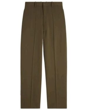 Phoebe Philo Wool Casual Pants - Green