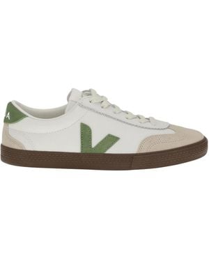Veja Volley Lace-Up Trainers - Grey