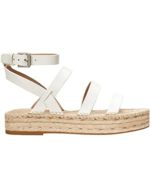 Ralph Lauren Leather Espadrilles - Natural