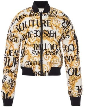 Versace Jeans Couture Baroque Printed Double-Sided Casual Jacket - Metallic