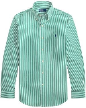 Polo Ralph Lauren Striped Curved Hem Shirt - Green